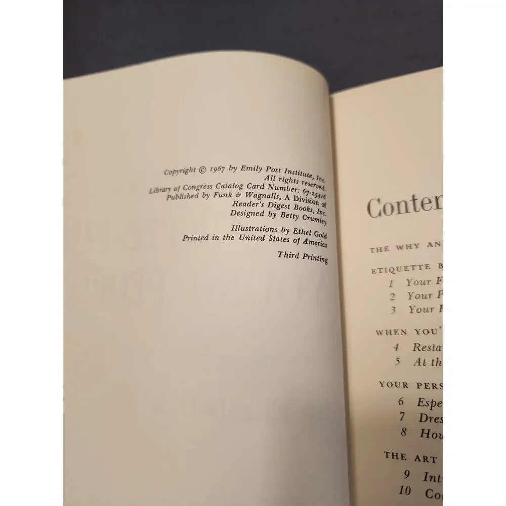 Emily Post Book of Etiquette for Young People